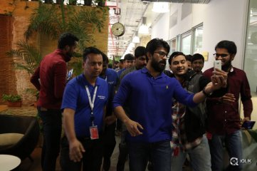 Ram Charan Promotes Khaidi No 150 Movie at Facebook Office